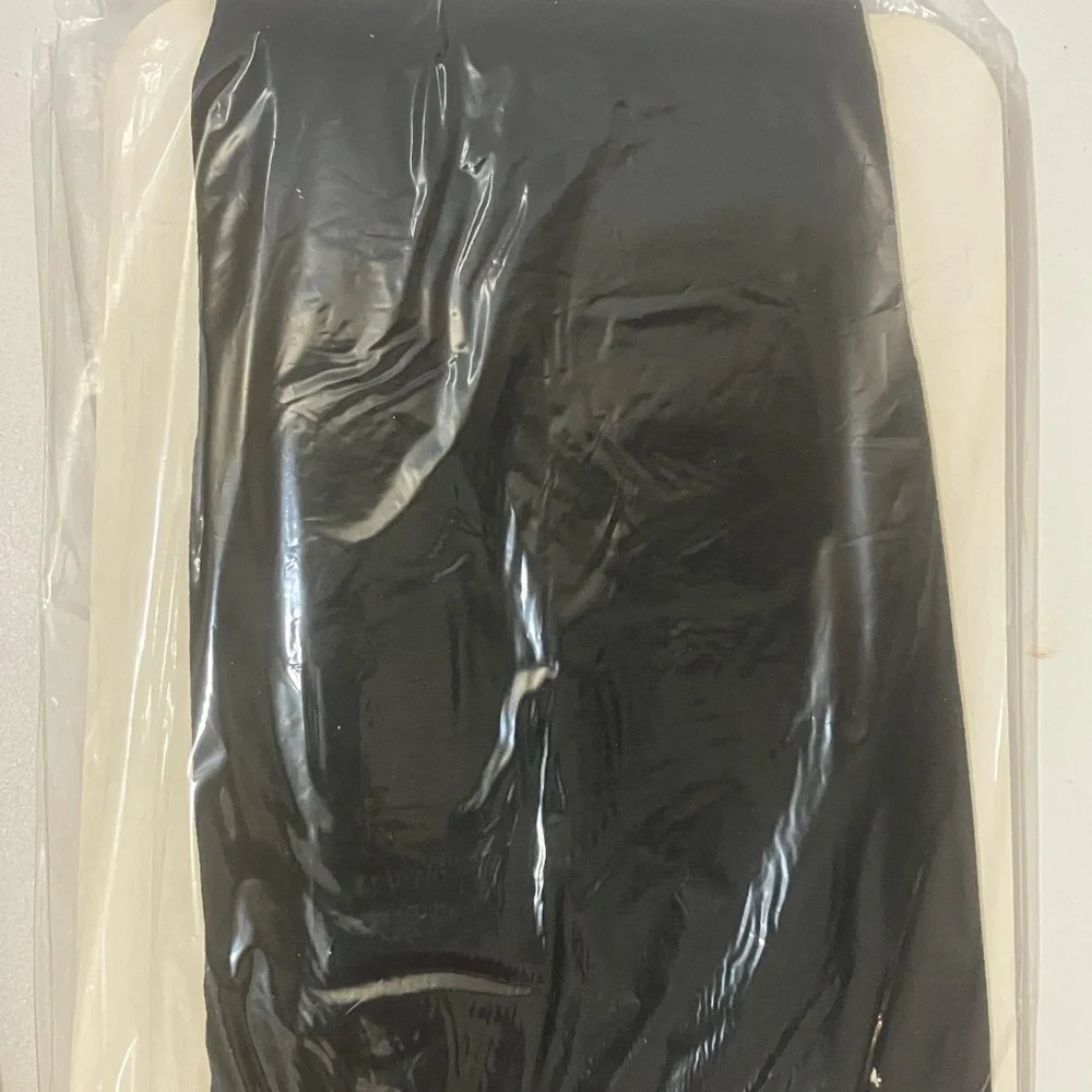 Vintage 1991 Donna Karan Body Toners Jersey Black Pantyhose Size Small Style 245